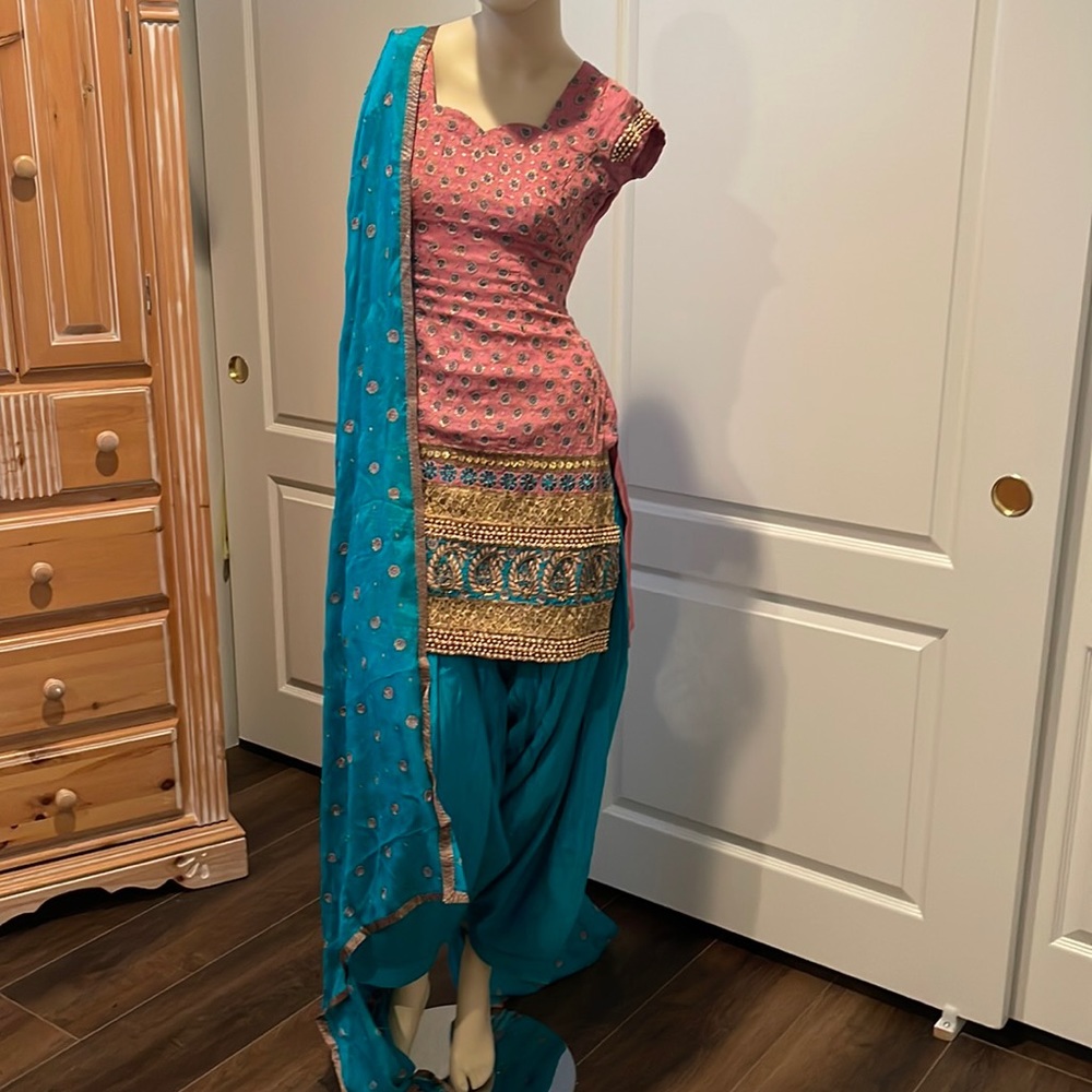 Brand New Silk Suit